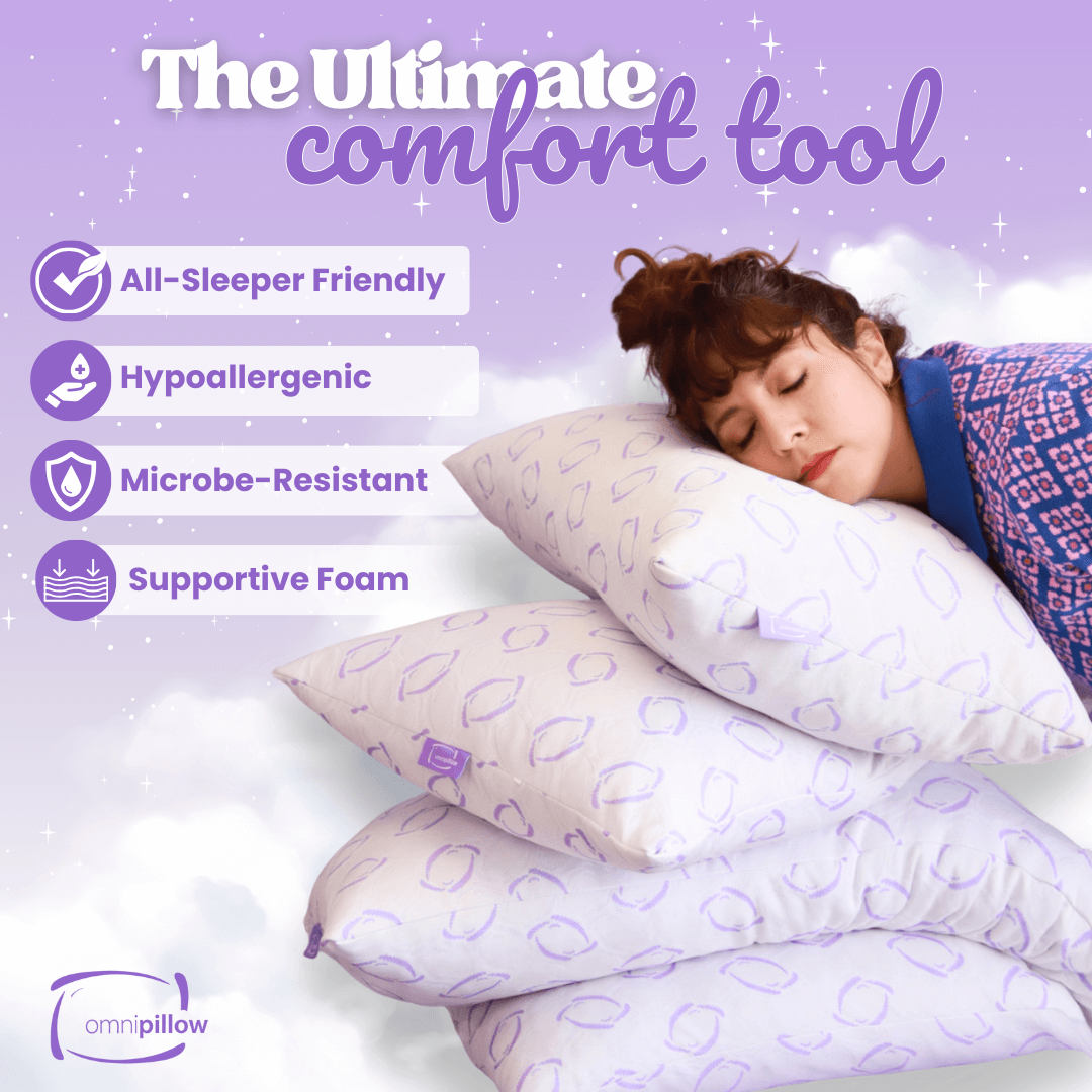 OmniPillow Adaptive Foam Pillow | Queen