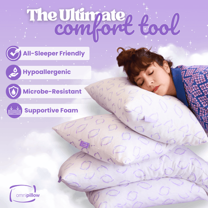 OmniPillow Adaptive Foam Pillow | Queen